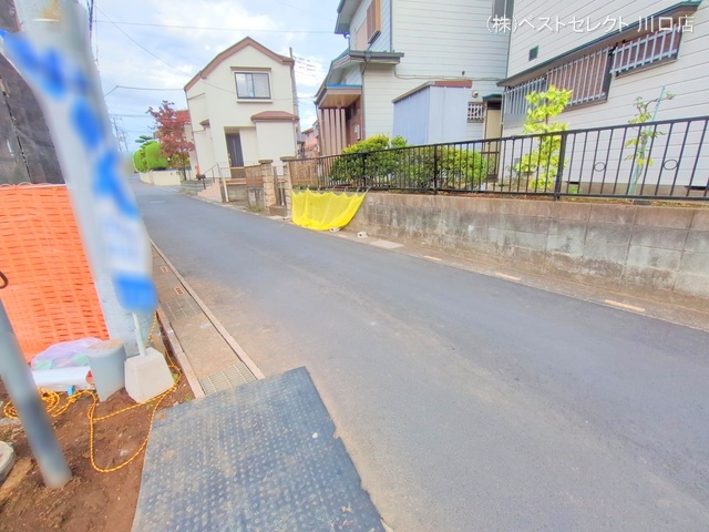 埼玉県川口市大字安行領家の新築戸建て更地・土地写真 2025年11月10日撮影