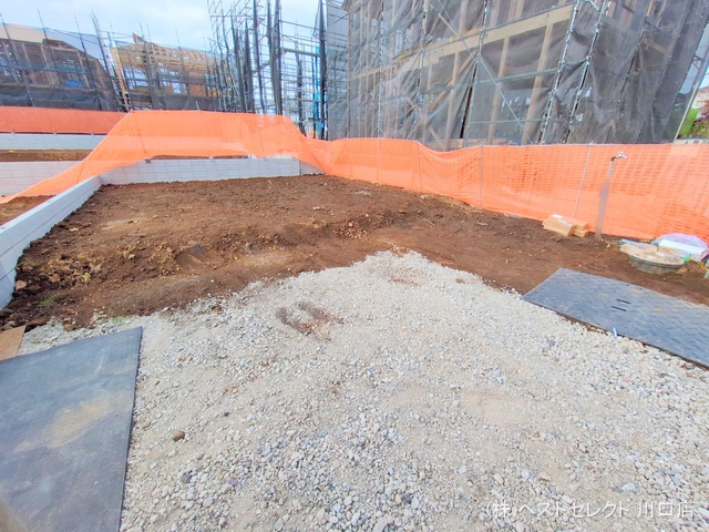 埼玉県川口市大字安行領家の新築戸建て更地・土地写真 2025年11月10日撮影