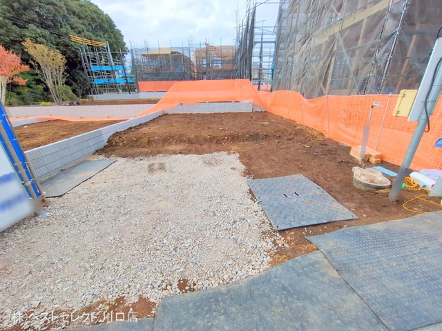 埼玉県川口市大字安行領家の新築戸建て更地・土地写真 2025年11月10日撮影