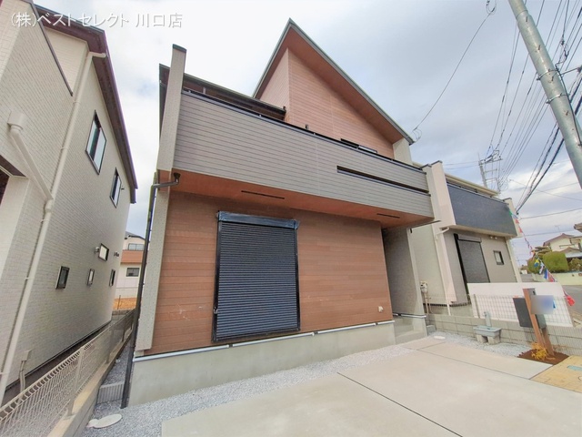 埼玉県川口市大字安行領家の新築戸建て完成写真 2026年2月16日撮影