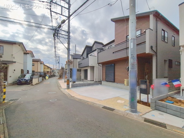 埼玉県川口市大字安行領家の新築戸建て完成写真 2026年2月16日撮影