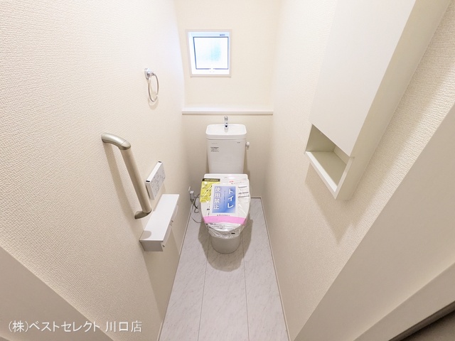 埼玉県川口市大字安行領家の新築戸建てトイレ写真 2026年3月26日撮影