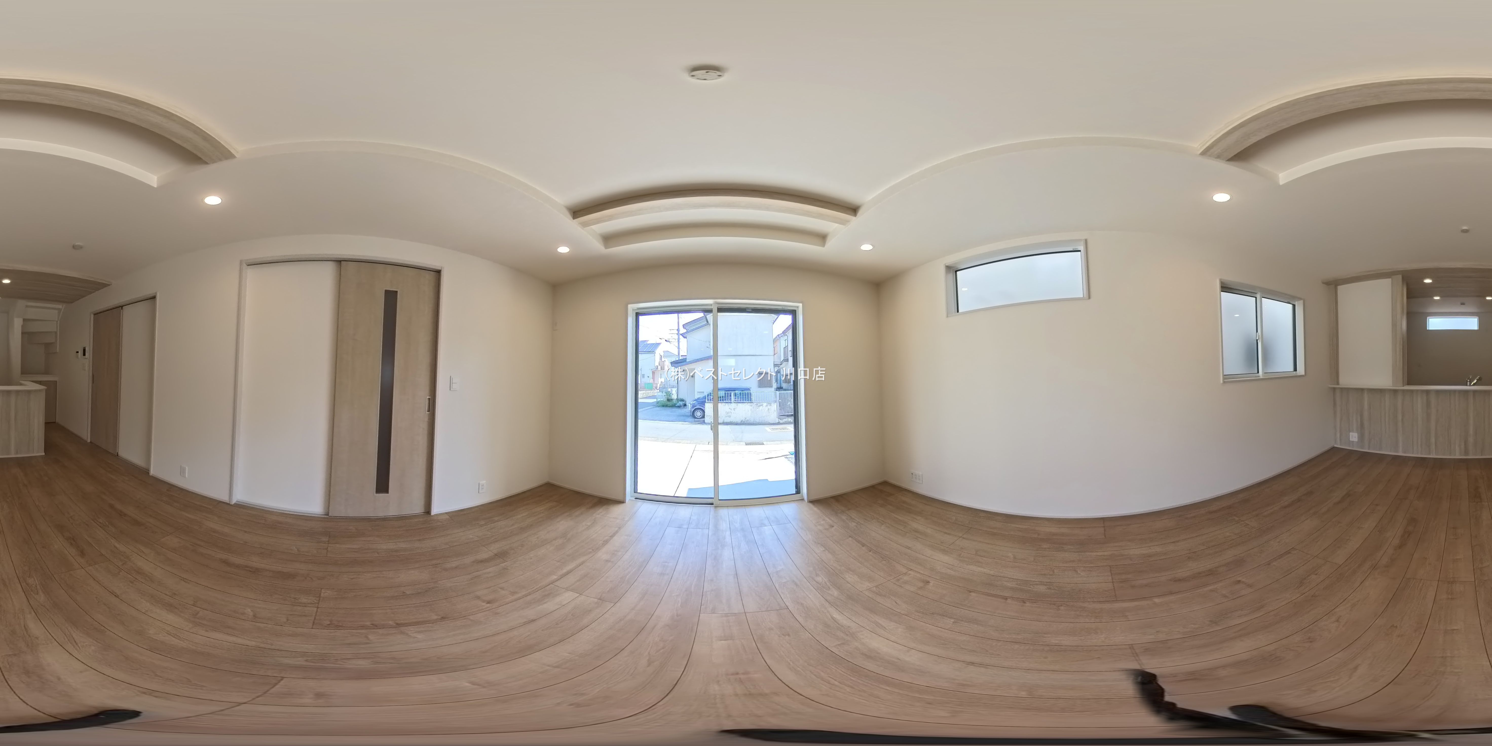 埼玉県川口市大字安行領家の新築戸建てパノラマ（リビング）写真 2026年3月26日撮影