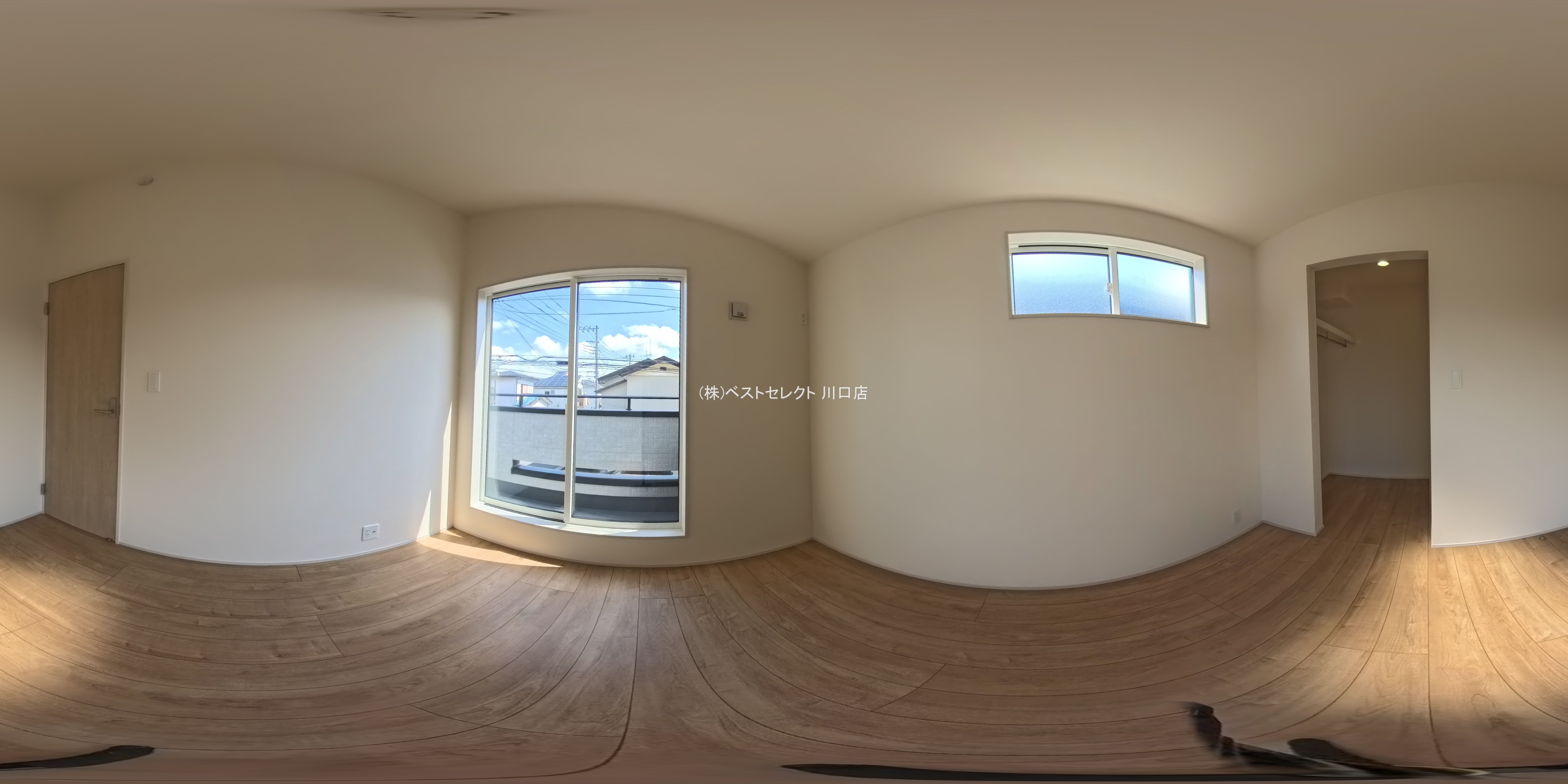 埼玉県川口市大字安行領家の新築戸建てパノラマ（居室サブ）写真 2026年3月26日撮影