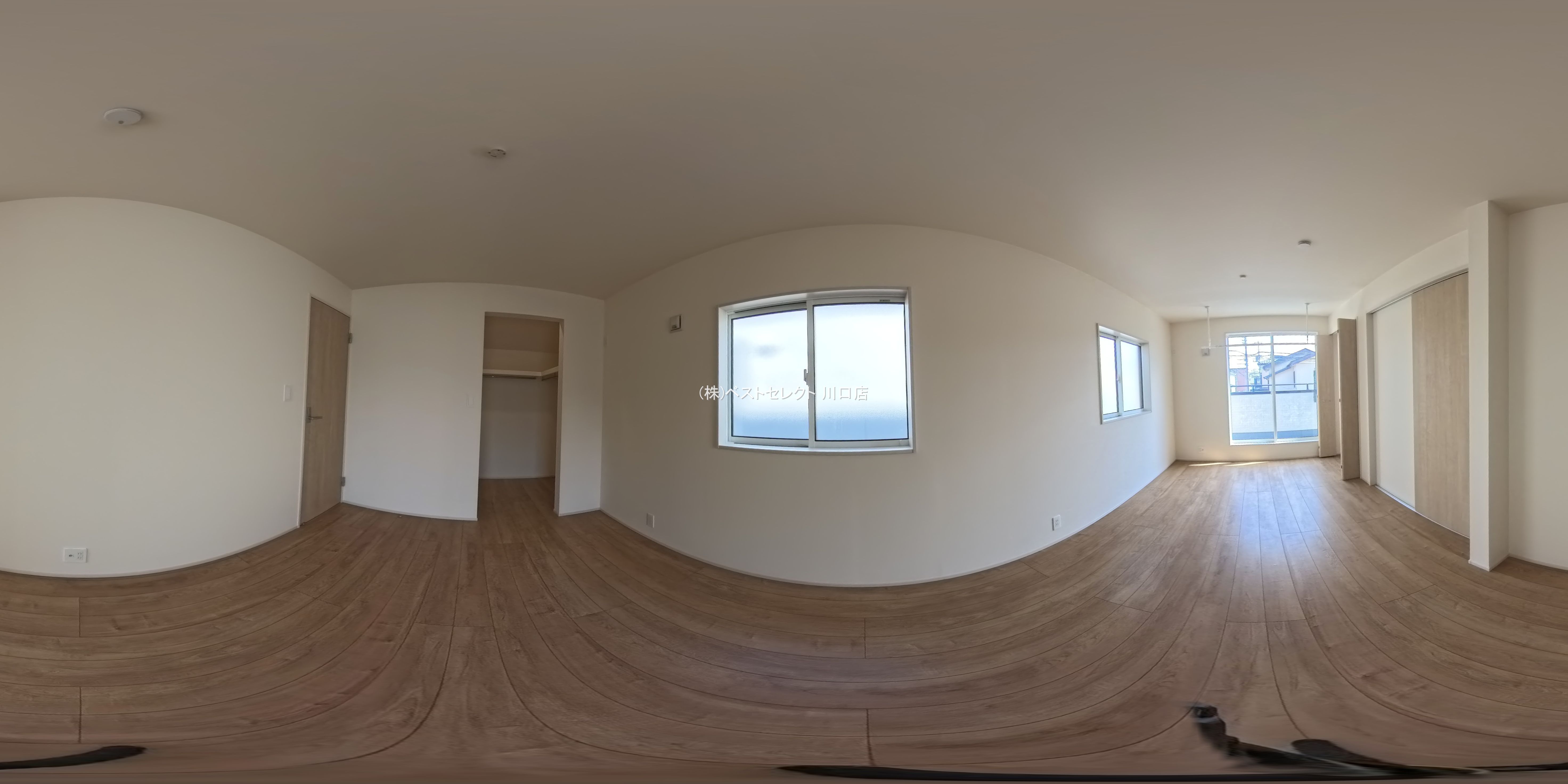 埼玉県川口市大字安行領家の新築戸建てパノラマ（居室メイン）写真 2026年3月26日撮影