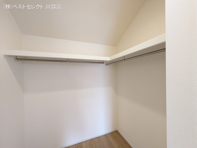 埼玉県川口市大字安行領家の新築戸建て収納(ウォークインクローゼット)写真 2026年3月26日撮影