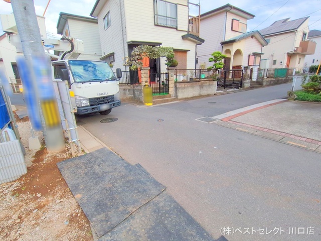 埼玉県川口市大字安行領家の新築戸建て更地・土地写真 2025年11月10日撮影