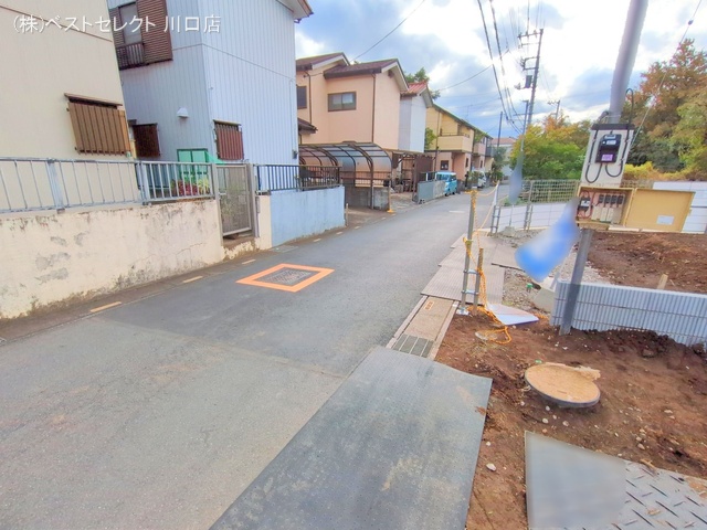 埼玉県川口市大字安行領家の新築戸建て更地・土地写真 2025年11月10日撮影