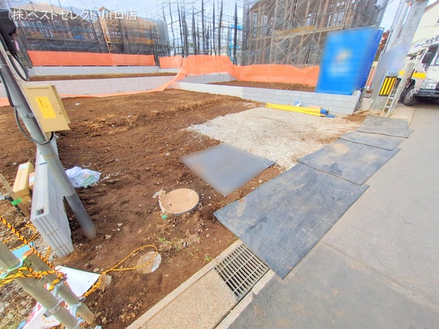 埼玉県川口市大字安行領家の新築戸建て更地・土地写真 2025年11月10日撮影