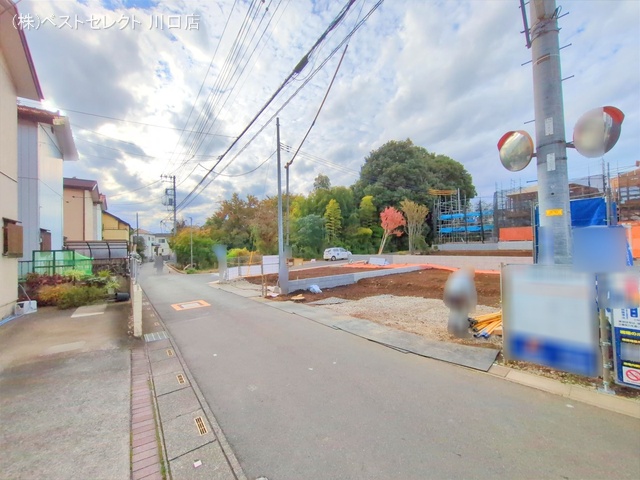 埼玉県川口市大字安行領家の新築戸建て更地・土地写真 2025年11月10日撮影