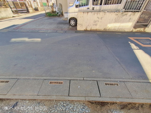 埼玉県川口市大字安行領家の新築戸建て外構写真 2026年1月22日撮影