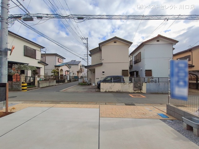 埼玉県川口市大字安行領家の新築戸建て完成写真 2026年2月16日撮影