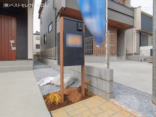 埼玉県川口市大字安行領家の新築戸建て完成写真 2026年2月16日撮影