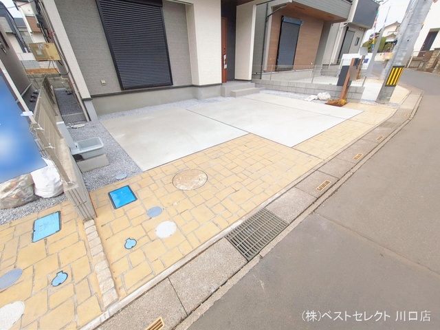 埼玉県川口市大字安行領家の新築戸建て完成写真 2026年2月16日撮影