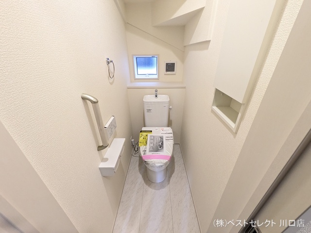埼玉県川口市大字安行領家の新築戸建てトイレ写真 2026年3月26日撮影