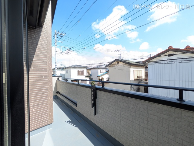 埼玉県川口市大字安行領家の新築戸建てバルコニー写真 2026年3月26日撮影
