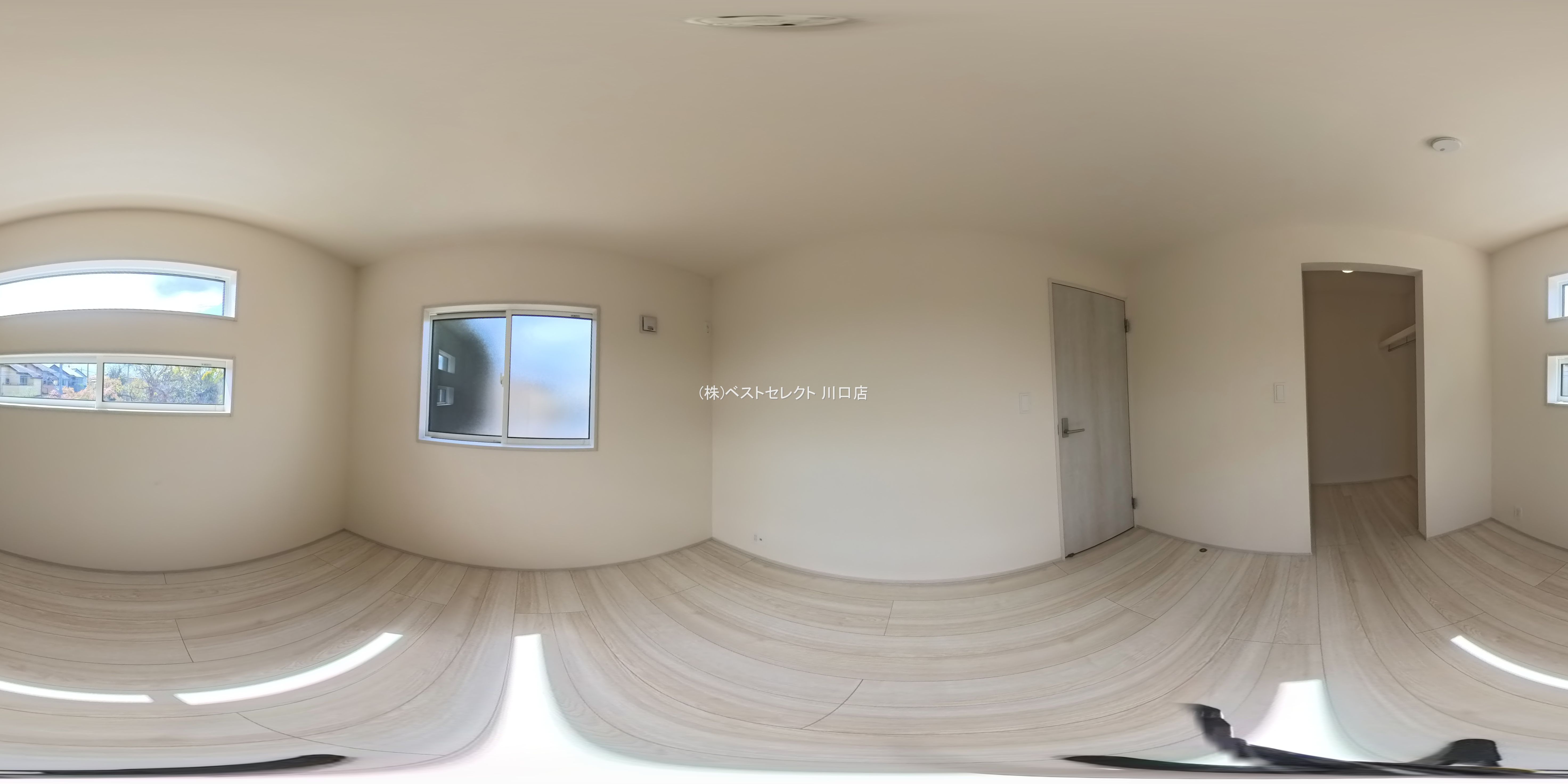 埼玉県川口市大字安行領家の新築戸建てパノラマ（居室サブ）写真 2026年3月26日撮影