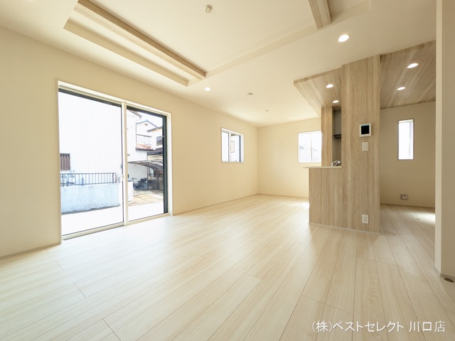 埼玉県川口市大字安行領家の新築戸建てリビング写真 2026年3月26日撮影