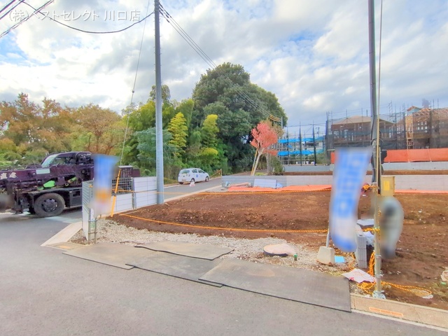 埼玉県川口市大字安行領家の新築戸建て更地・土地写真 2025年11月10日撮影