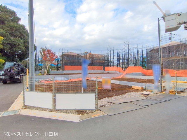 埼玉県川口市大字安行領家の新築戸建て更地・土地写真 2025年11月10日撮影