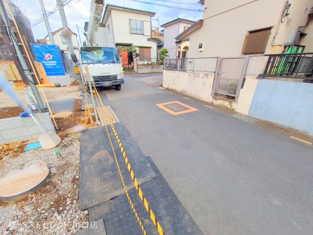 埼玉県川口市大字安行領家の新築戸建て更地・土地写真 2025年11月10日撮影