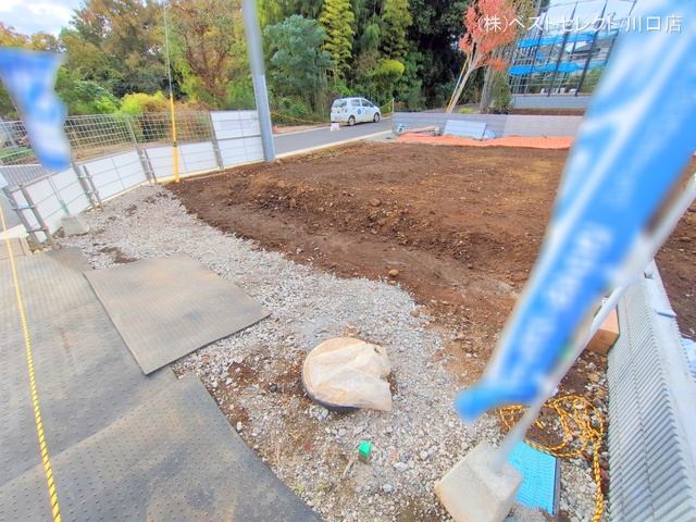 埼玉県川口市大字安行領家の新築戸建て更地・土地写真 2025年11月10日撮影