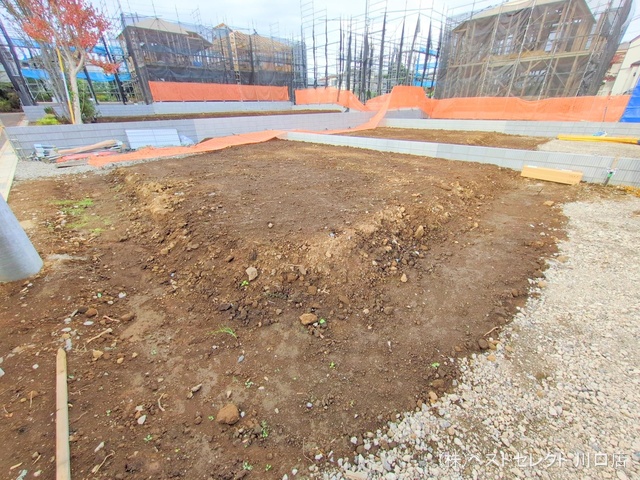 埼玉県川口市大字安行領家の新築戸建て更地・土地写真 2025年11月10日撮影