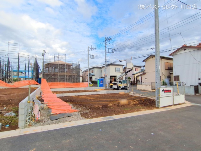 埼玉県川口市大字安行領家の新築戸建て更地・土地写真 2025年11月10日撮影