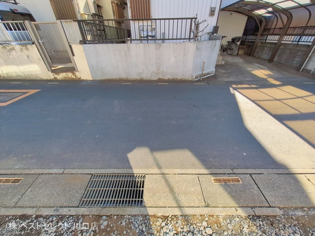 埼玉県川口市大字安行領家の新築戸建て外構写真 2026年1月22日撮影