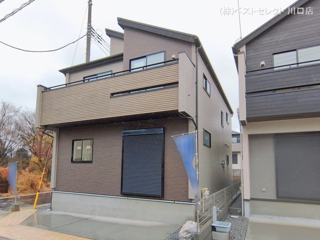 埼玉県川口市大字安行領家の新築戸建て完成写真 2026年2月24日撮影