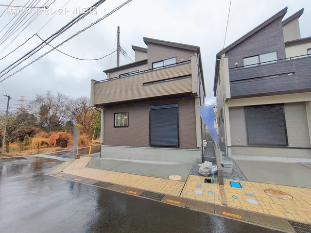 埼玉県川口市大字安行領家の新築戸建て完成写真 2026年2月24日撮影