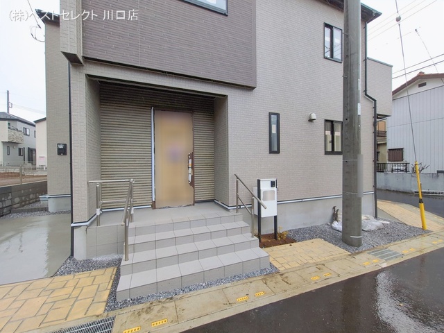 埼玉県川口市大字安行領家の新築戸建て完成写真 2026年2月24日撮影
