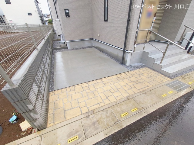 埼玉県川口市大字安行領家の新築戸建て完成写真 2026年2月24日撮影