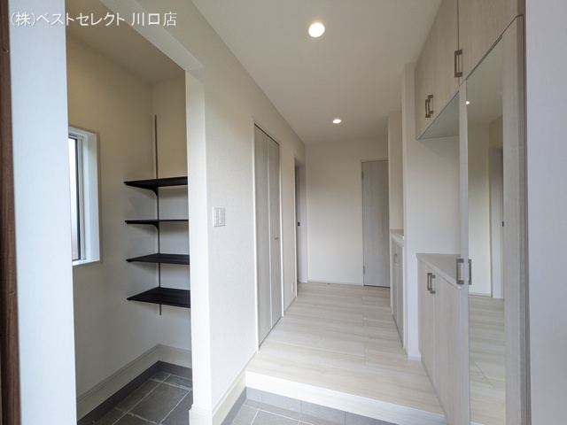 埼玉県川口市大字安行領家の新築戸建て玄関写真 2026年3月26日撮影