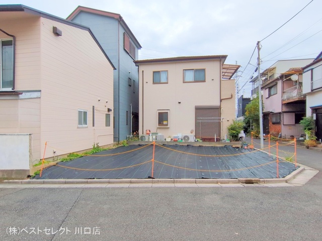 埼玉県蕨市中央7丁目の新築戸建て更地・土地写真 2025年11月12日撮影