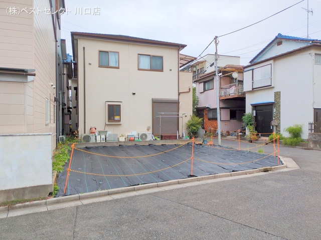 埼玉県蕨市中央7丁目の新築戸建て更地・土地写真 2025年11月12日撮影