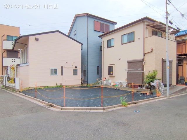 埼玉県蕨市中央7丁目の新築戸建て更地・土地写真 2025年11月12日撮影