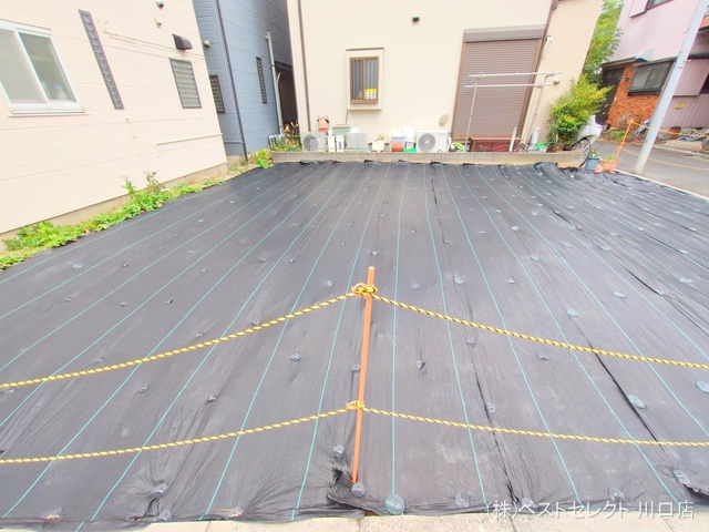 埼玉県蕨市中央7丁目の新築戸建て更地・土地写真 2025年11月12日撮影