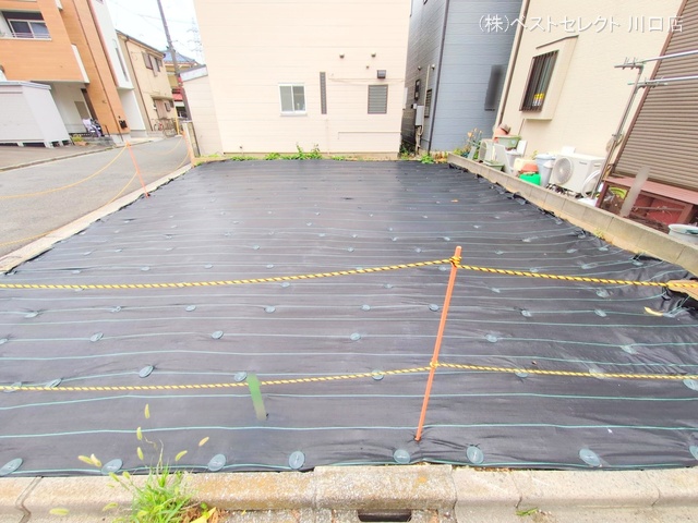 埼玉県蕨市中央7丁目の新築戸建て更地・土地写真 2025年11月12日撮影