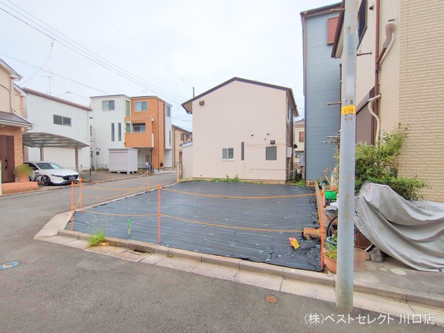 埼玉県蕨市中央7丁目の新築戸建て更地・土地写真 2025年11月12日撮影