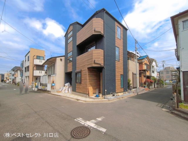 埼玉県蕨市中央７丁目の新築戸建て外構写真 2026年4月13日撮影