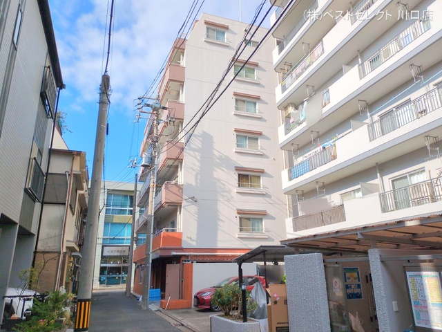 埼玉県蕨市中央２丁目のマンション『ワコー第2蕨マンション』外観写真 2025年11月26日撮影