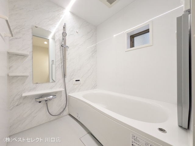 埼玉県川口市芝塚原１丁目の新築戸建てお風呂写真 2026年4月26日撮影