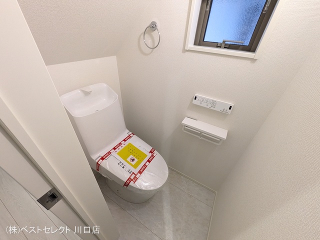 埼玉県川口市芝塚原１丁目の新築戸建てトイレ写真 2026年4月26日撮影