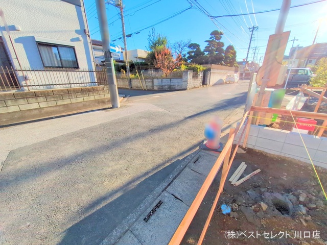 埼玉県川口市芝塚原１丁目の新築戸建て基礎写真 2025年12月3日撮影