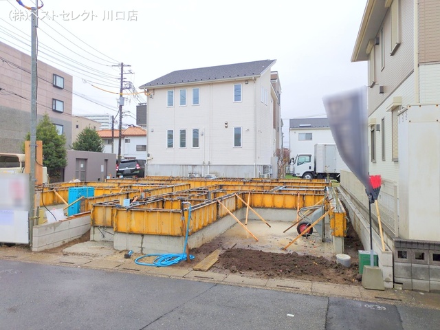 埼玉県川口市芝塚原１丁目の新築戸建て基礎写真 2025年12月23日撮影