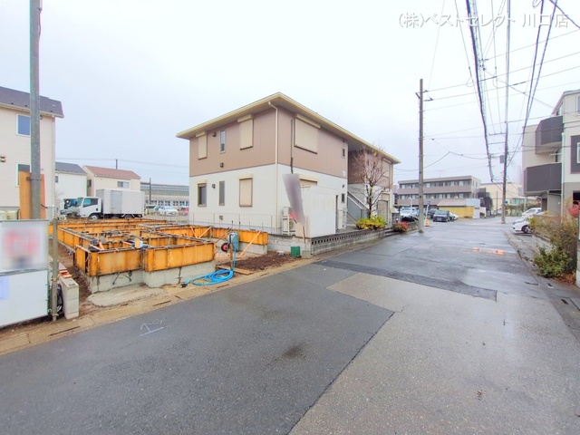 埼玉県川口市芝塚原１丁目の新築戸建て基礎写真 2025年12月23日撮影