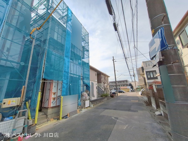 埼玉県川口市芝塚原１丁目の新築戸建てシート写真 2026年2月4日撮影