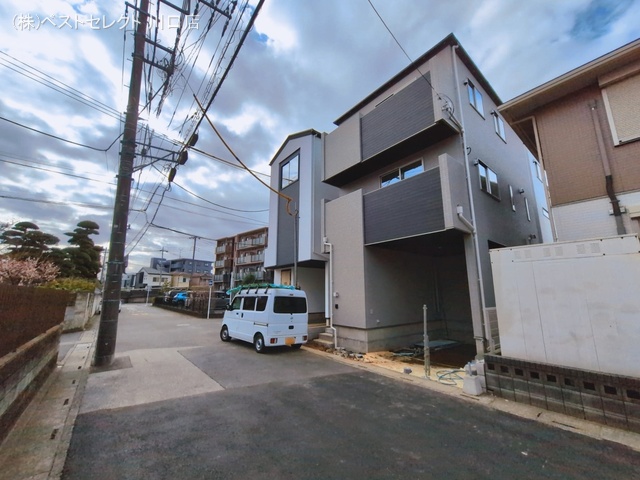 埼玉県川口市芝塚原１丁目の新築戸建て外構写真 2026年3月5日撮影