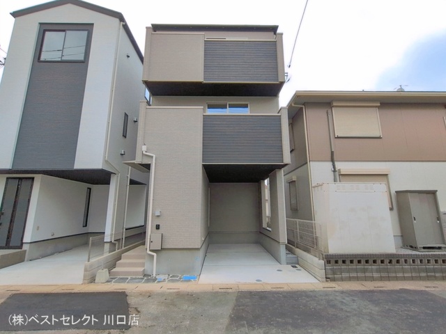 埼玉県川口市芝塚原１丁目の新築戸建て完成写真 2026年3月24日撮影